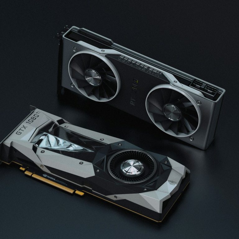 High-performance GPU graphics cards for AI and computing workloads